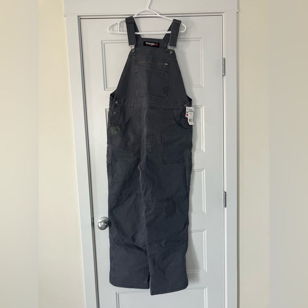 Wrangler Riggs Grey Bib Overalls